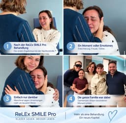 ReLEx SMILE Pro patient experience: emotions, relief and family gratitude