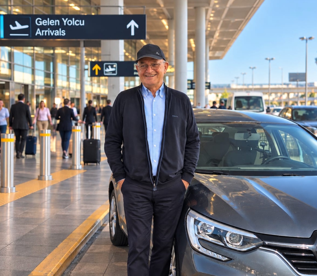 Persönlicher Empfang am Flughafen Istanbul durch Cem oder Emre von Vision OP